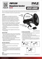 Pyle PMP53IN User Manual