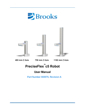 Brooks PreciseFlex c5 Robot User Manual