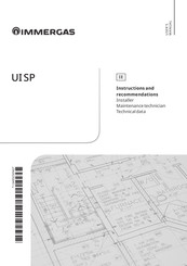Immergas UI SP 18 Instructions And Recommendations
