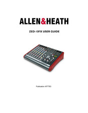 ALLEN & HEATH AH-ZED10FX User Manual