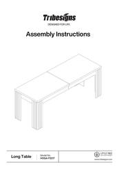 Tribesigns LITTLE TREE HOGA-F2217 Assembly Instructions Manual