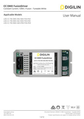 Digilin CC DMX FusionDriver User Manual