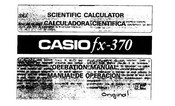 Casio fx-370 Operation Manual