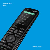Logitech HARMONY 950 Setup Manual