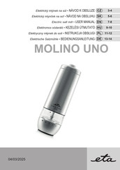 eta MOLINO UNO User Manual