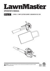 LawnMaster BV1210 1201 Operator's Manual