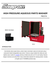 Snap-On PBC57A Manual
