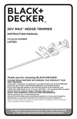 Black & Decker LHT321FF Instruction Manual