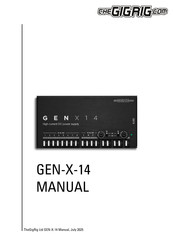 GigRig GenX14 Manual
