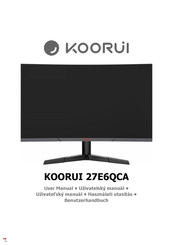 KOORUI 27E6QCA User Manual