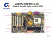 Gigabyte GA-7ZXE Quick Installation Manual