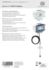 S+S Regeltechnik 1701-6216-1301-000 Operating Instructions, Mounting & Installation