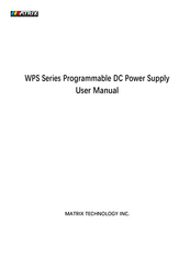 Matrix WPS200-8010L User Manual