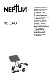 Neptune NSLS-O Operating Instructions Manual