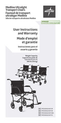 Medline MDS808200F3B User Instructions And Warranty