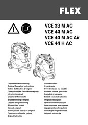 Flex VCE 44 H AC Original Operating Instructions