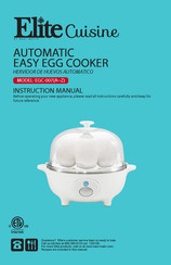 Maxi-matic Elite Cuisine EGC-007 Instruction Manual