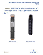 Emerson DeltaV FB3000 Field Installation Manual