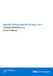 Dell Pro 14 Plus 2-in-1 Owner's Manual
