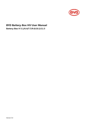 BYD B-Plus H 1.28 User Manual