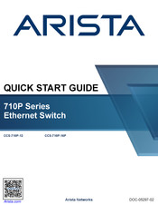 Arista CCS-710P-12 Quick Start Manual