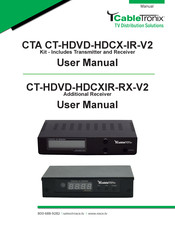 CableTronix CT-HDVD-HDCXIR-RX-V2 User Manual