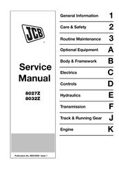jcb 8027Z Service Manual