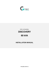 Gtec DISCOVERY XTD Installation Manual
