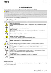 SAJ ATS1 Series Quick Manual