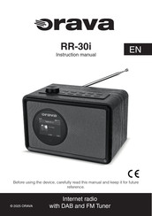 Orava RR-30i Instruction Manual