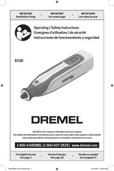Dremel 8150 Operating/Safety Instructions Manual
