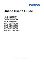 Brother MFC-L2750DW Online User's Manual