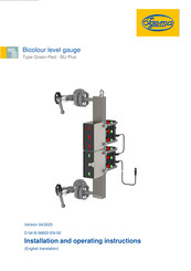 Igema Green-Red - BU Plus Installation And Operating Instructions Manual