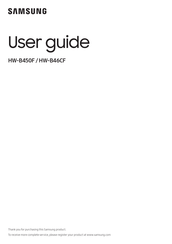 Samsung HW-B450F User Manual