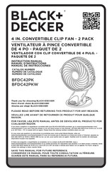 Black & Decker BFDC42PK Instruction Manual