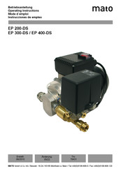 MATO EP 200-DS Operating Instructions Manual