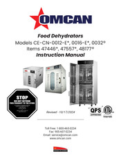Omcan 48177 Instruction Manual