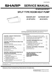Sharp AY-XP12CPU Service Manual
