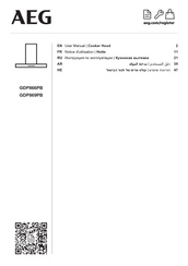 AEG GDP866PB User Manual