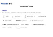 Akuvox E13 Installation Manual