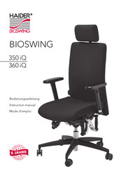 HAIDER BIOSWING 360 iQ E Instruction Manual