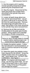 OTC 5606 Test Procedure