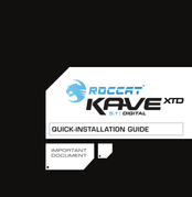 Roccat ROC-14-160 Quick Installation Manual