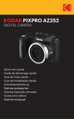 Kodak Astro Zoom PIXPRO AZ252BK Quick Start Manual