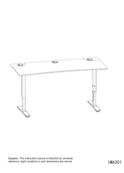 Eureka Ergonomic ERK-IMOD-60RW Manual