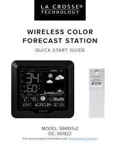 La Crosse Technology S84107V2 Quick Start Manual
