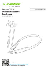 Avantree NB18 Quick Start Manual