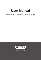 Unitek Y-3322 User Manual