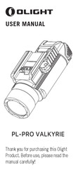 OLIGHT OL-PLPRO-BK#USVC User Manual
