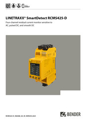 Bender LINETRAXX SmartDetect RCMS425-D Manual